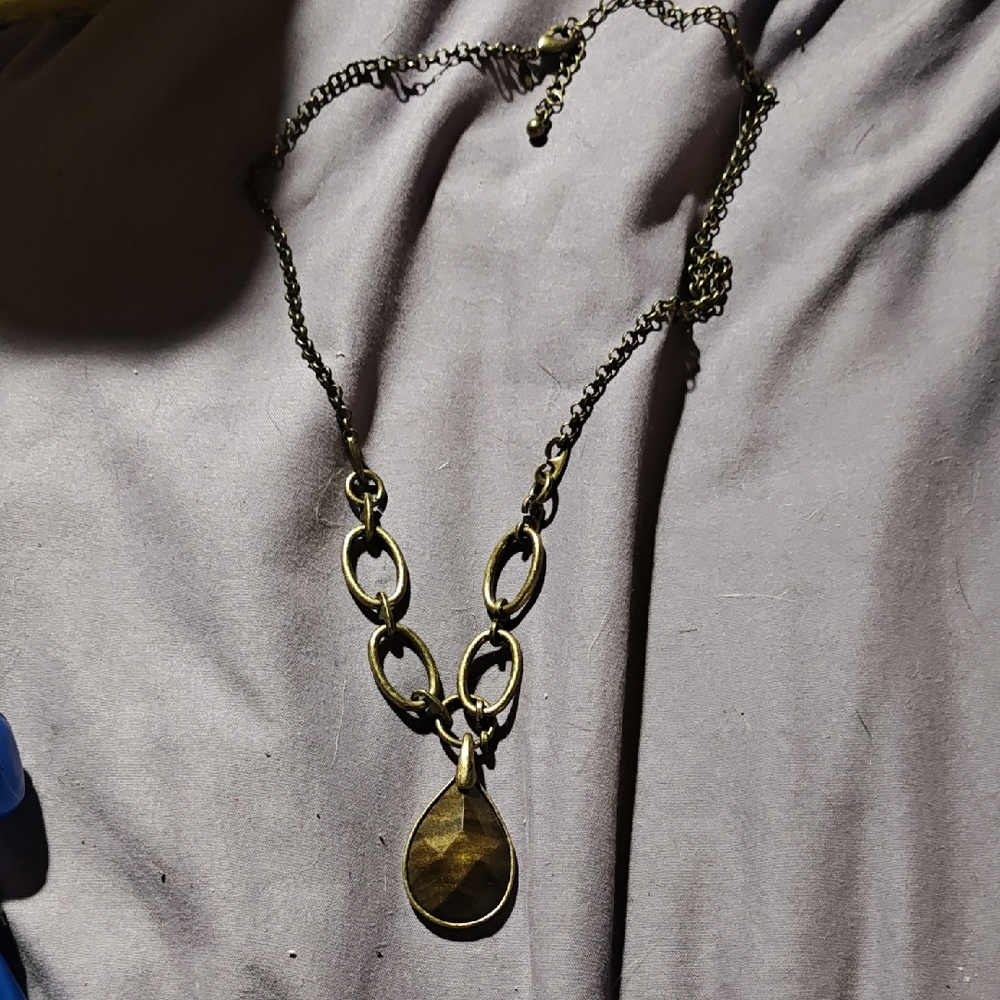 SAG Brass-Toned Necklace